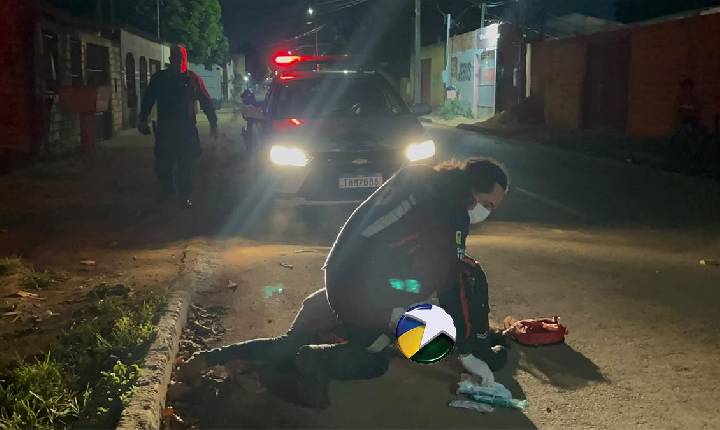 Polícia - Mulher é brutalmente agredida e encontrada desacordada no meio da rua na zona leste