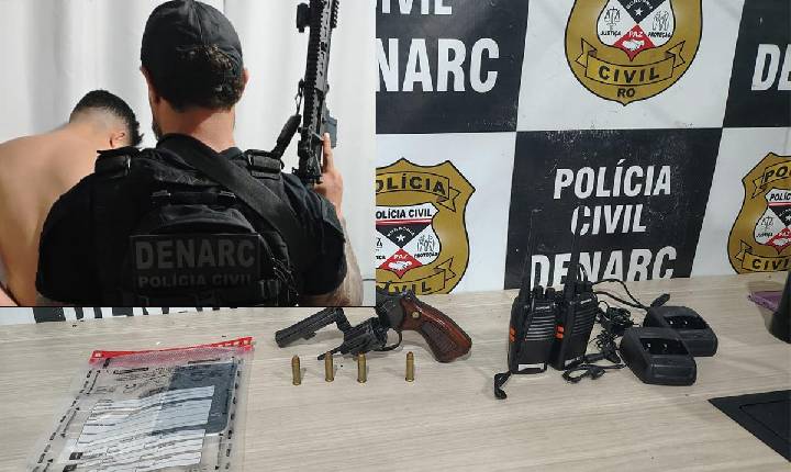 Polícia - Operação Escobar prende três e mira integrantes do Comando Vermelho em Porto Velho