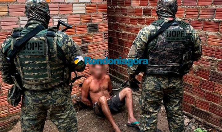 Polícia - Perigoso foragido com atuação internacional é preso pelo Bope de Rondônia