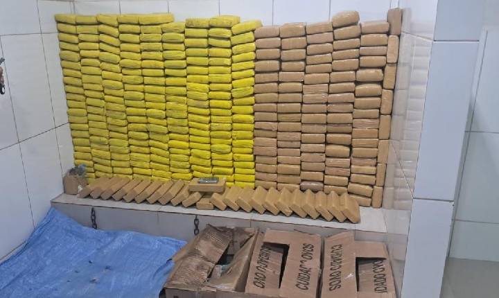 Polícia - PM apreende mais de 320 quilos de drogas durante operação em Cacoal