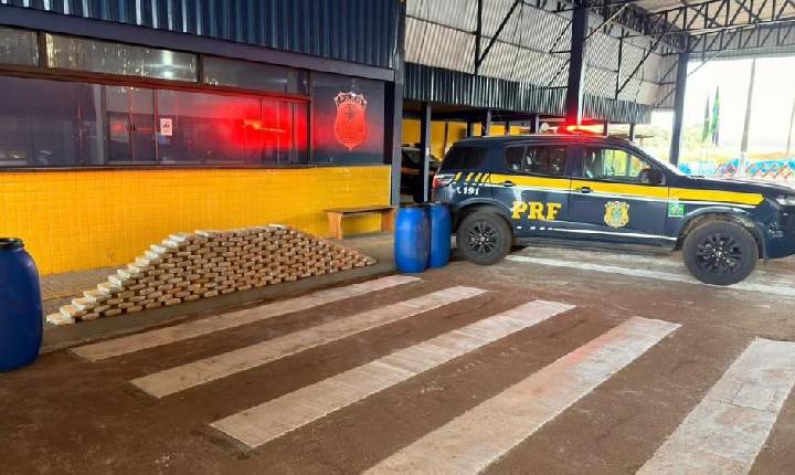 Polícia PRF em Rondônia apreende quase 190 Kg de skunk na BR-364
