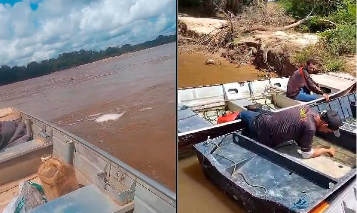 Polícia - Quatro homens desaparecem após naufrágio no rio Machado em Machadinho do Oeste