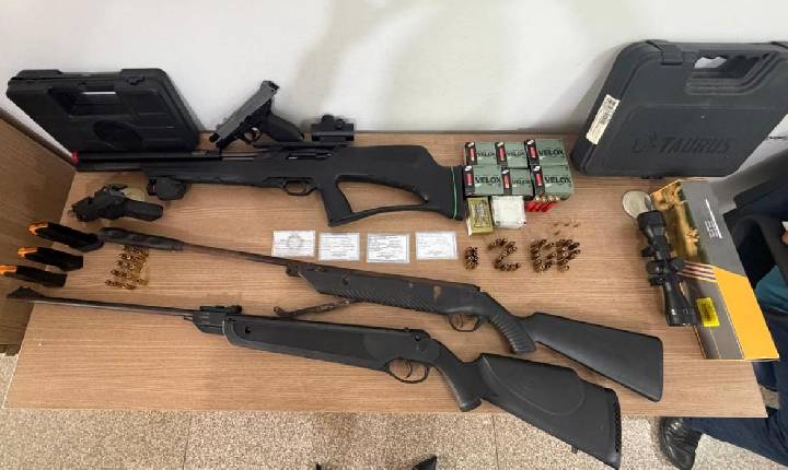 Polícia - Técnico de enfermagem que invadiu Hospital de Base armado é preso com pistola .40
