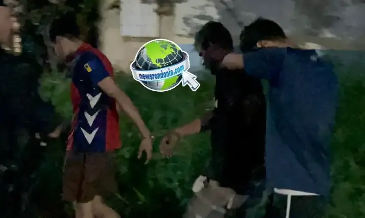 Polícia - Trio é preso fazendo furto em escola abandonada na zona leste