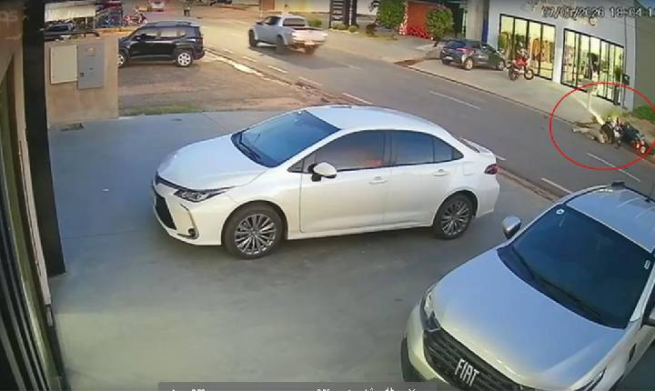 Polícia-Vídeo: motorista é preso após derrubar policial da PRF durante perseguição em Ji-Paraná