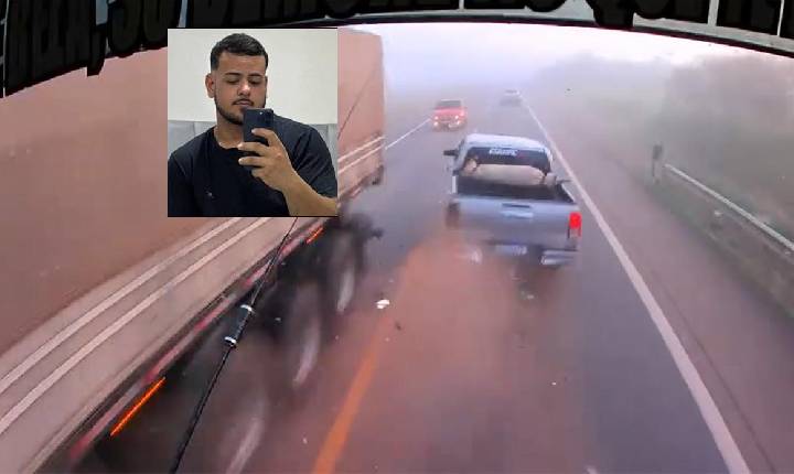 Polícia - Vídeo: tentativa de ultrapassagem termina com morte de empresário na BR-364