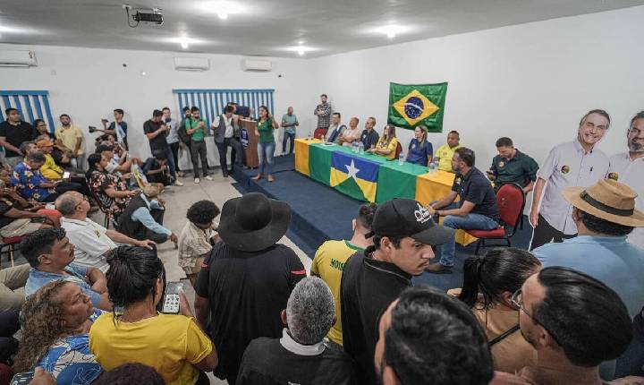 Política - Bruno Bolsonaro reúne mais de 600 pessoas em Porto Velho e reforça compromisso político