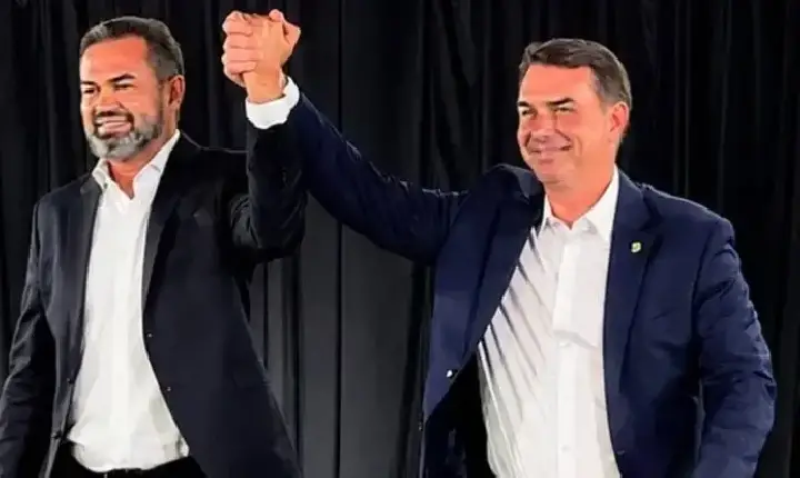 Política - Bruno Scheid recebe apoio de Flávio Bolsonaro para disputa ao Senado em RO