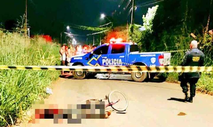 Porto Velho - Homem é morto com vários tiros enquanto andava de bicicleta na zona Leste