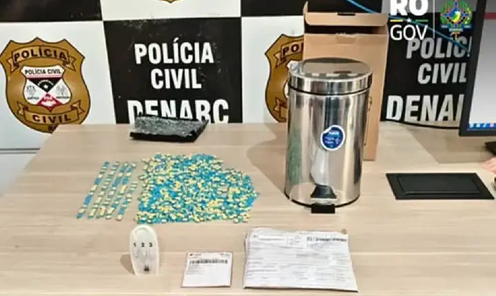 Porto Velho - Polícia Civil apreende mais de mil comprimidos de ecstasy durante Operação