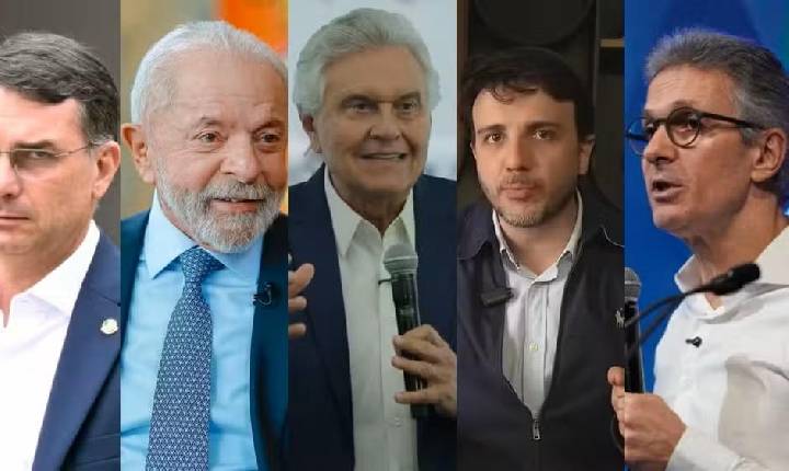 Quaest em RO: Flávio, 45%; Lula, 25%; Caiado, 3%; Renan, 3%; Zema, 2%