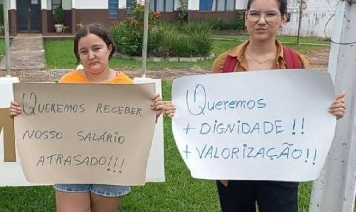 REDE MUNICIPAL - Estagiários da rede municipal entram em greve por atraso no pagamento das bolsas em Rolim de Moura