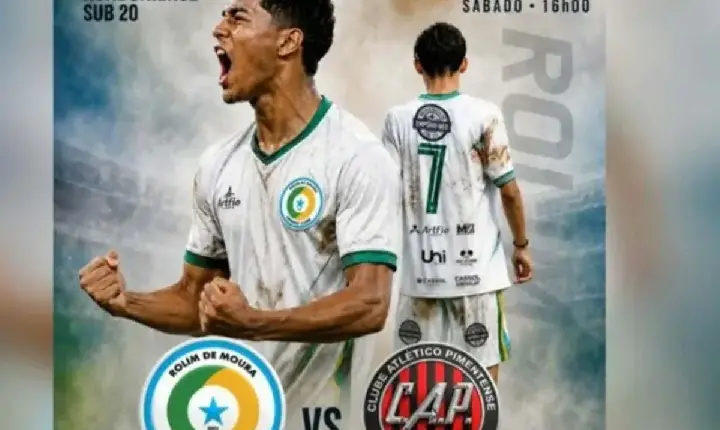 RONDONIENSE SUB-20 Rolim de Moura enfrenta o Pimentense neste sábado no Estádio Cassolão