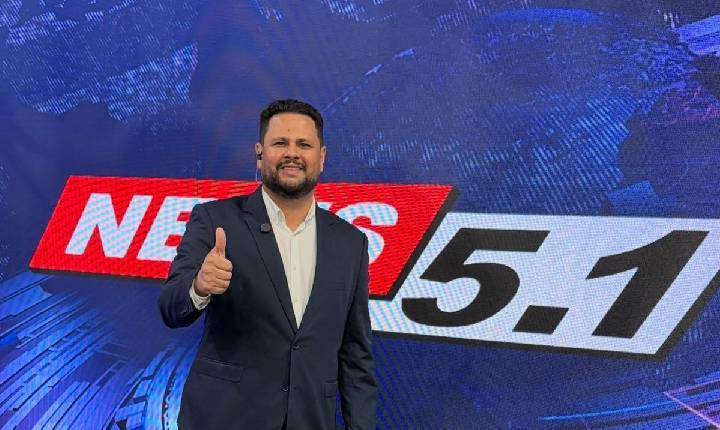 Samuel Costa anuncia ao vivo despedida da TV para cumprir calendário eleitoral: “Não é um adeus, é um até breve”