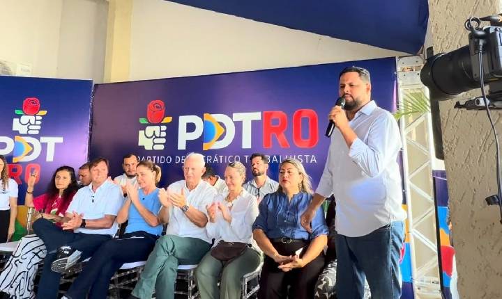 Samuel Costa participa da convenção do PDT e destaca construção de bloco político para as eleições de 2026