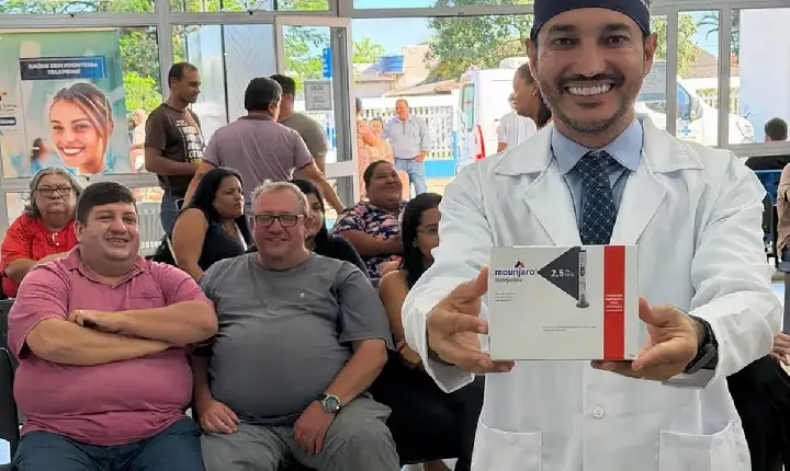 Saúde -  Mounjaro gratuito em Rondônia: projeto do deputado federal Dr. Fernando Máximo