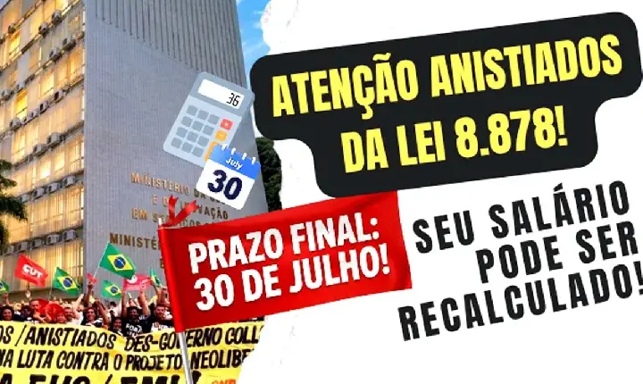 SINDSEF-RO: Ministério da Gestão e da Inovação em Serviços Públicos lança página com orientações para recálculo salarial; prazo vai até 30 de julho