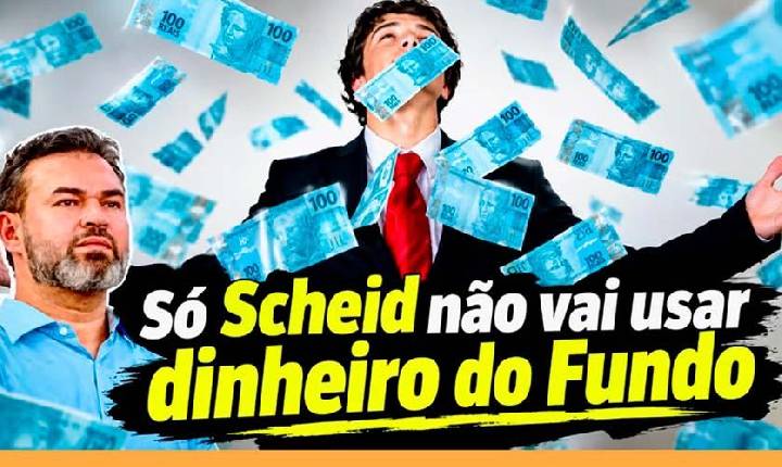 Tem 27 milhões para o rateio. Só Bruno Scheid não vai usar um centavo do dinheiro público