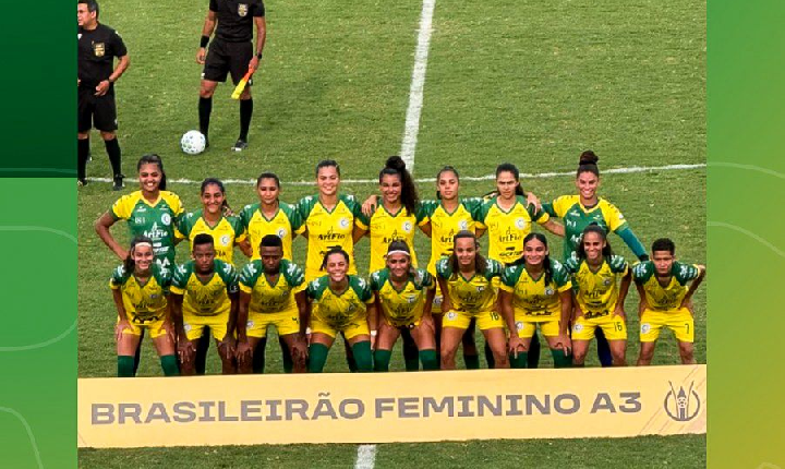 Tigresas do Rolim de Moura mantém invencibilidade e vence o Galvez-AC por 6 a 0 pelo Brasileirão Feminino Série A3