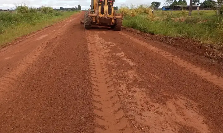 TRAFEGABILIDADE - Governo de RO inicia recuperação de 84 km da RO-490 em Alto Alegre dos Parecis