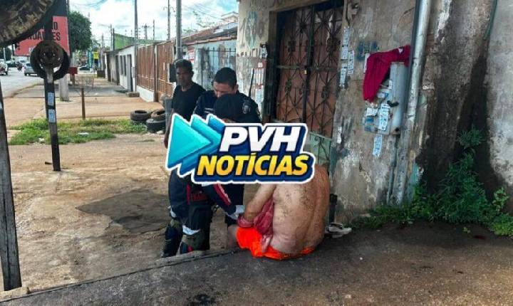 URGENTE: Homem esfaqueado pelo enteado durante confusão, morre no hospital