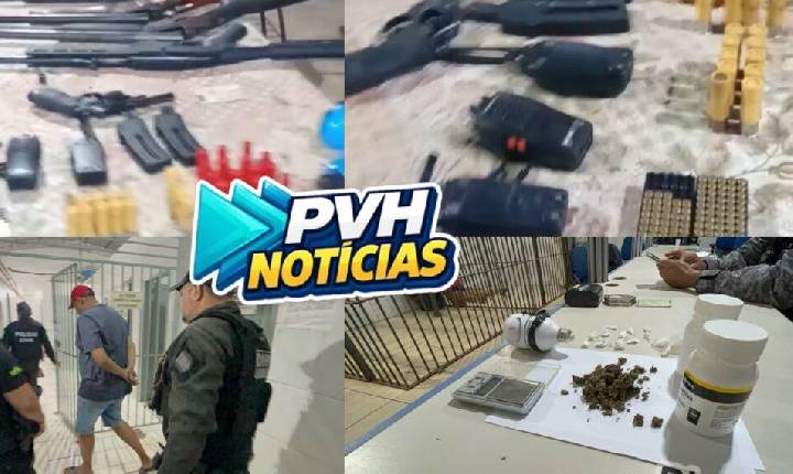 URGENTE: Operação Audácia XI mira facção criminosa e apreende armas em Porto Velho