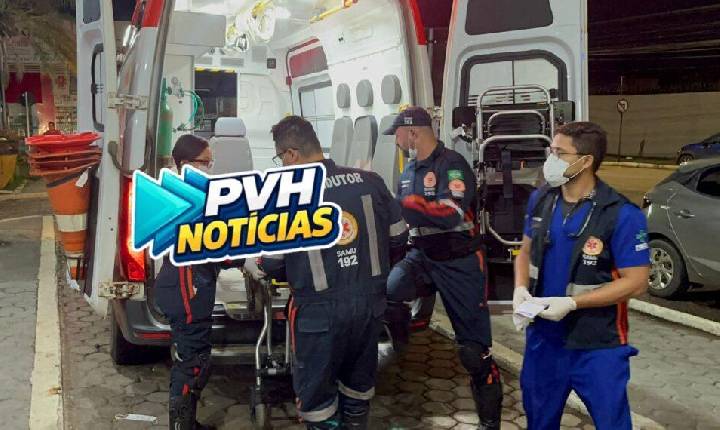 VÁRIOS GOLPES: Homem pede socorro após ser esfaqueado em borracharia no centro