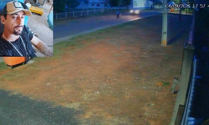 Veja vídeo do momento em que motociclista morre em acidente em Ouro Preto do Oeste