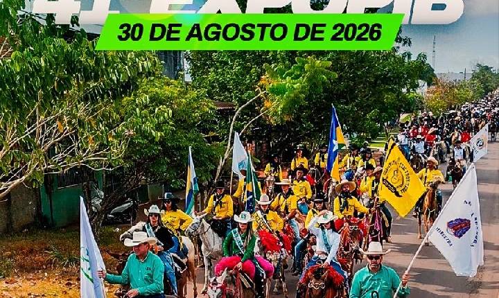 VEM AÍ A CAVALGADA DA 41ª EXPOPIB!
