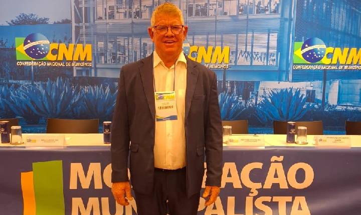 Vice-prefeito Alcides Rosa representa Rolim de Moura em conferência da CNM e reforça defesa dos municípios contra “pautas-bomba”