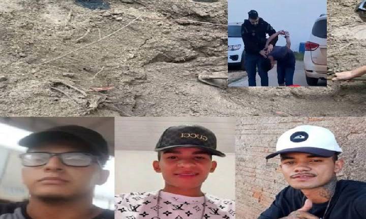 VÍDEO - ENTERRADOS EM VALA - Faccionados são presos por executarem 3 jovens contratados para feira do agro em MT; vídeos