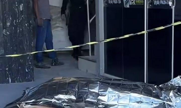 VÍDEO - Ex-PM faccionado é assassinado com tiros de fuzil em frente a empresa em MT; vídeo 