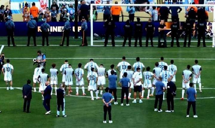 Vídeo -Futebol - Silêncio é quebrado e 