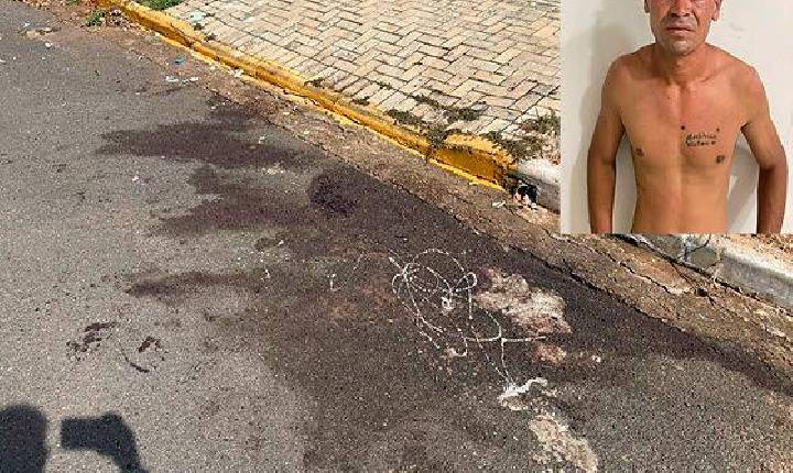 VÍDEO - Homem morre no Hospital Regional após ser brutalmente esfaqueado 10 vez no meio da rua; vídeo mostra detalhes do crime