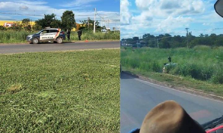 Vídeo impressionante mostra PMs trocando tiros com criminoso armado em rodovia de MT