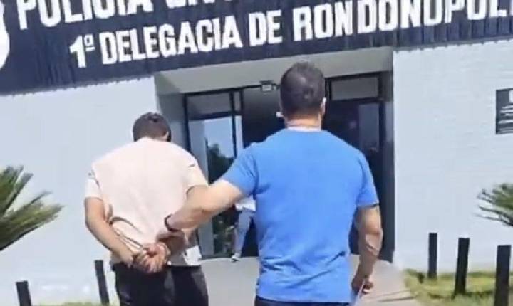 VÍDEO - ‘Louco de amor’ invade casa do atual namorado da ex, tenta roubar moto e agride o casal em Rondonópolis; vídeo