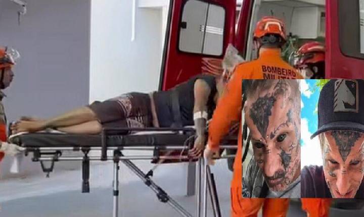 VÍDEO - MARCADO PARA MORRER - Tatuador é executado após ser submetido ao Tribunal do Crime; testemunha parou no Hospital Regional