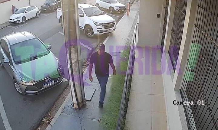Vídeo - mostra homem atacando sexualmente empresária na frente do filho de 5 anos em MT
