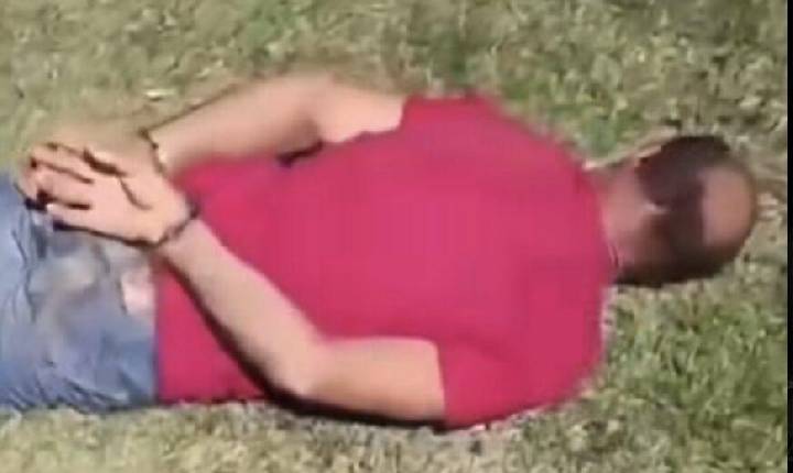 Vídeo mostra prisão de homem que matou professora e jogou corpo em represa em MT; assista