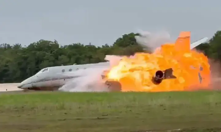 Vídeo - Mundo - Avião explode em pouso e deixa dois mortos na República Dominicana
