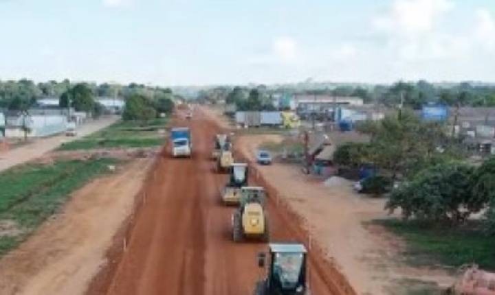VÍDEO - Rondônia -  BR-319 avança com obras de pavimentação e reforça ligação entre Rondônia e Amazonas