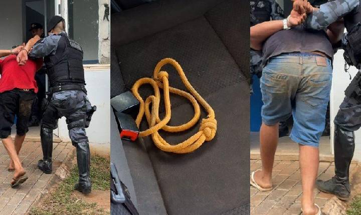 VÍDEO - TENTATIVA DE SEQUESTRO Morador amarrado escapa de ‘salve’ após quase ser enforcado dentro de casa em MT; vídeo