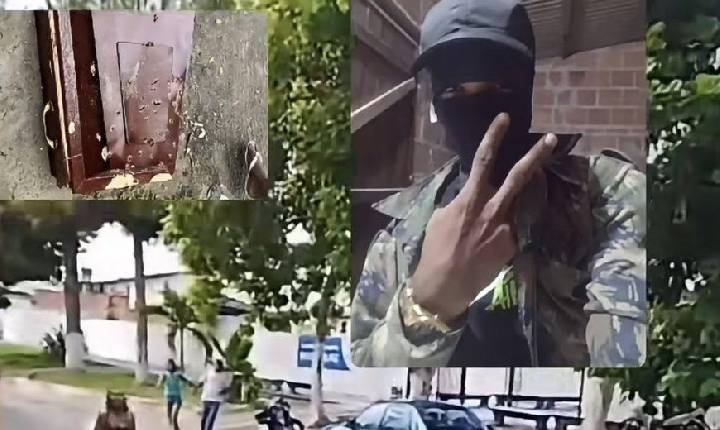 VÍDEO - TERROR NO ENTERRO - Facção invade sepultamento, atira contra caixão de membro do CV e provoca correria desesperadora; vídeo