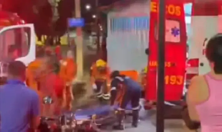 Violência -  Criança de 2 anos e mais quatro são esfaqueados na rua em Santa Maria