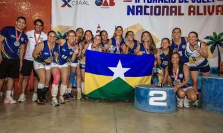 VOLEIBOL - Equipe feminina da Seccional conquista dois ouros e uma prata em competição