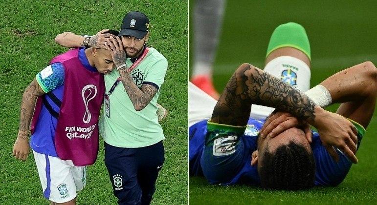 Alex Telles e Gabriel Jesus estão fora da Copa do Mundo