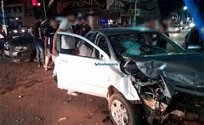 Policial civil que causou grave acidente estava bêbado e foi preso