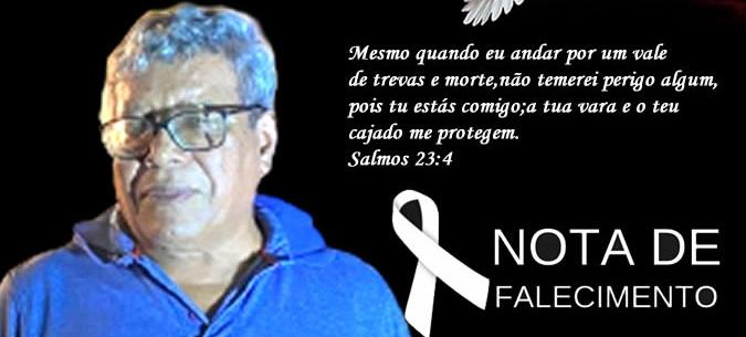 NOTA DE FALECIMENTO - A Funerária Alta Floresta comunica o falecimento de Orcilio Caetano de Moura