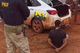 PM e PRF prendem casal que tentou matar taxista durante roubo de carro