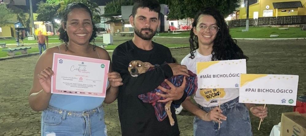 Feira de adoção foi um sucesso,  19 animais foram levados para novos lares em Rolim de Moura
